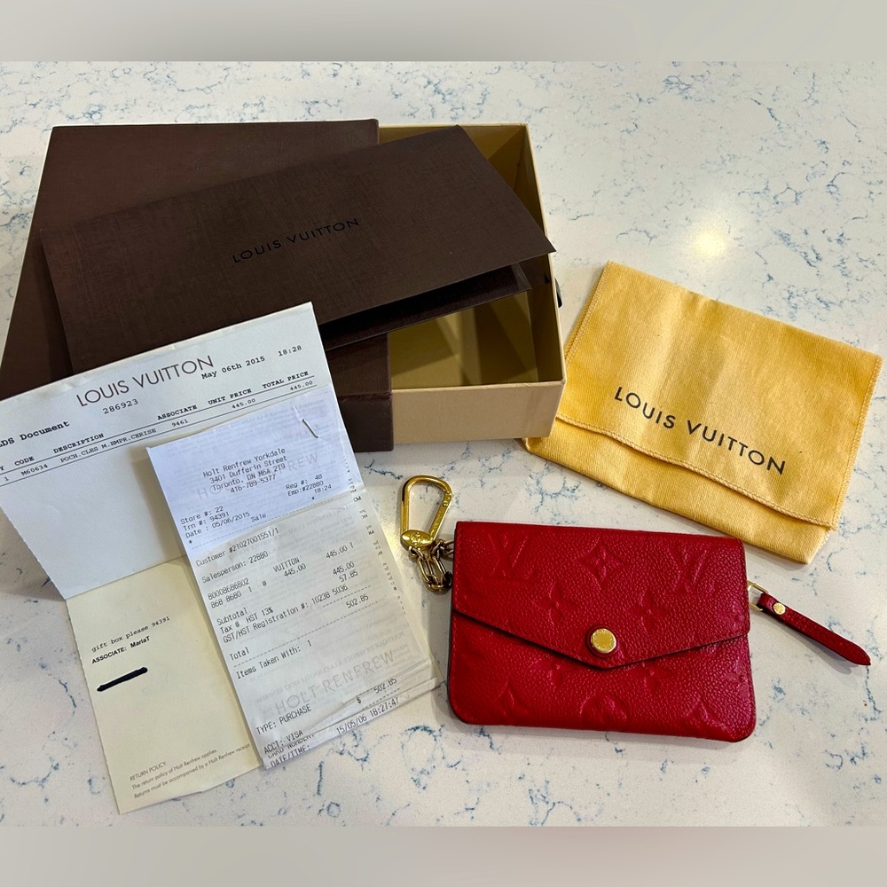 Louis Vuitton Empreinte Leather Cherie Pouchette Cles